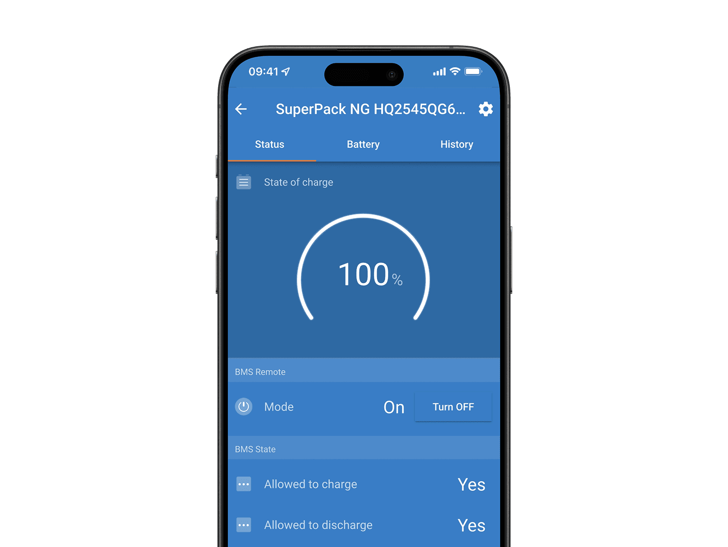 VictronConnect-sovellus