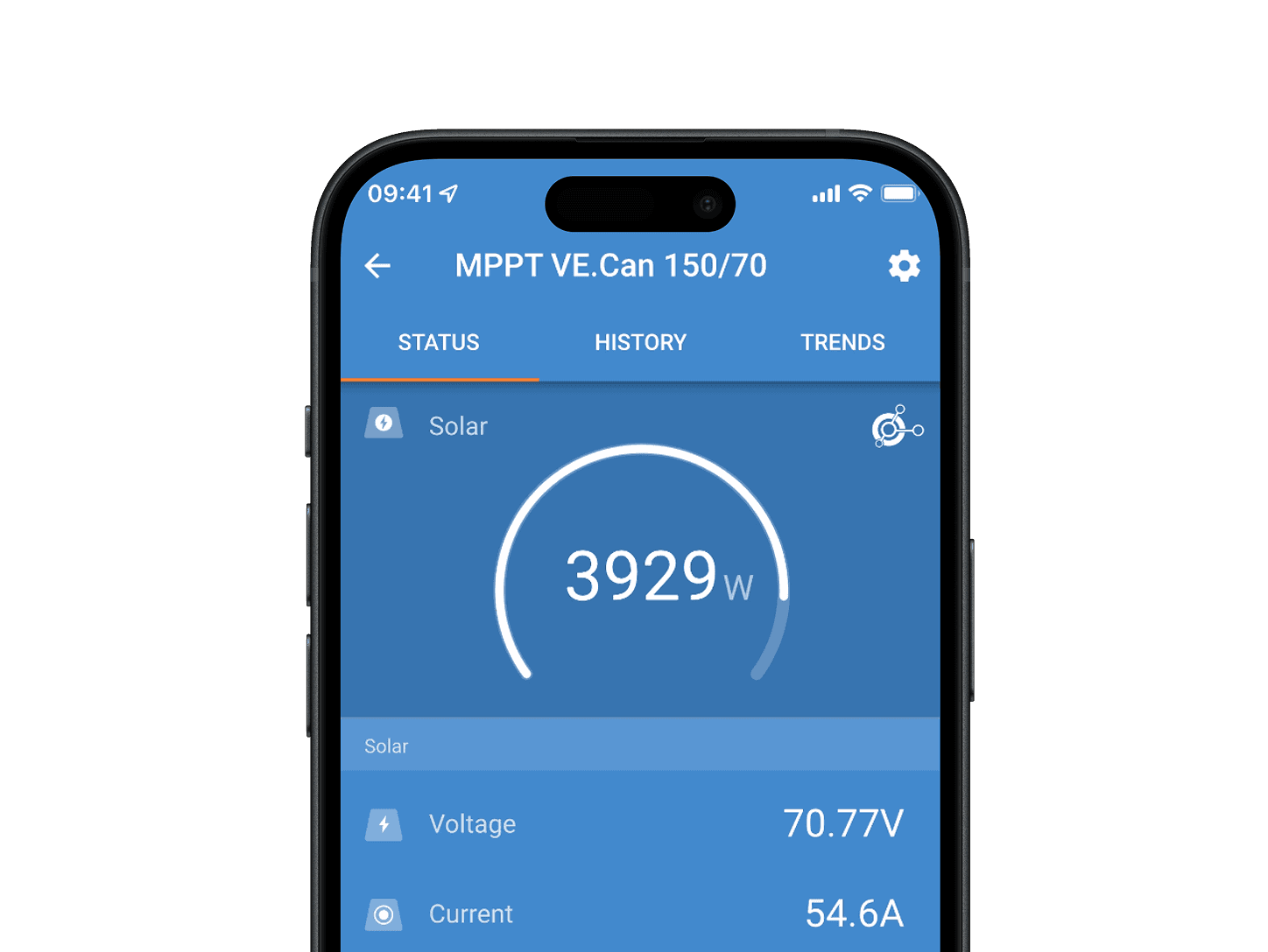 VictronConnect-sovellus