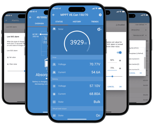 VictronConnect-sovellus