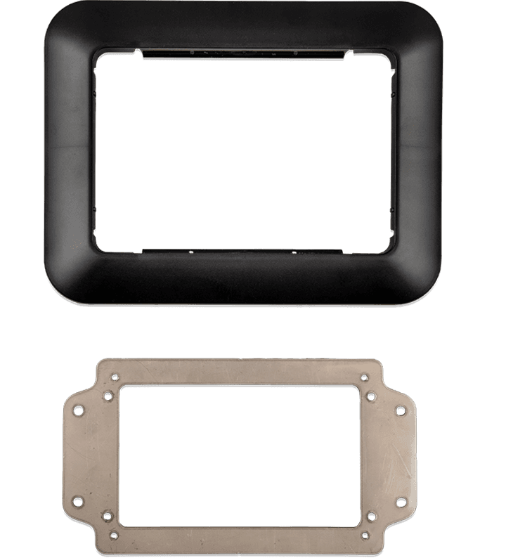 GX Touch 50‑sovituskappale CCGX-asennusaukkoon
