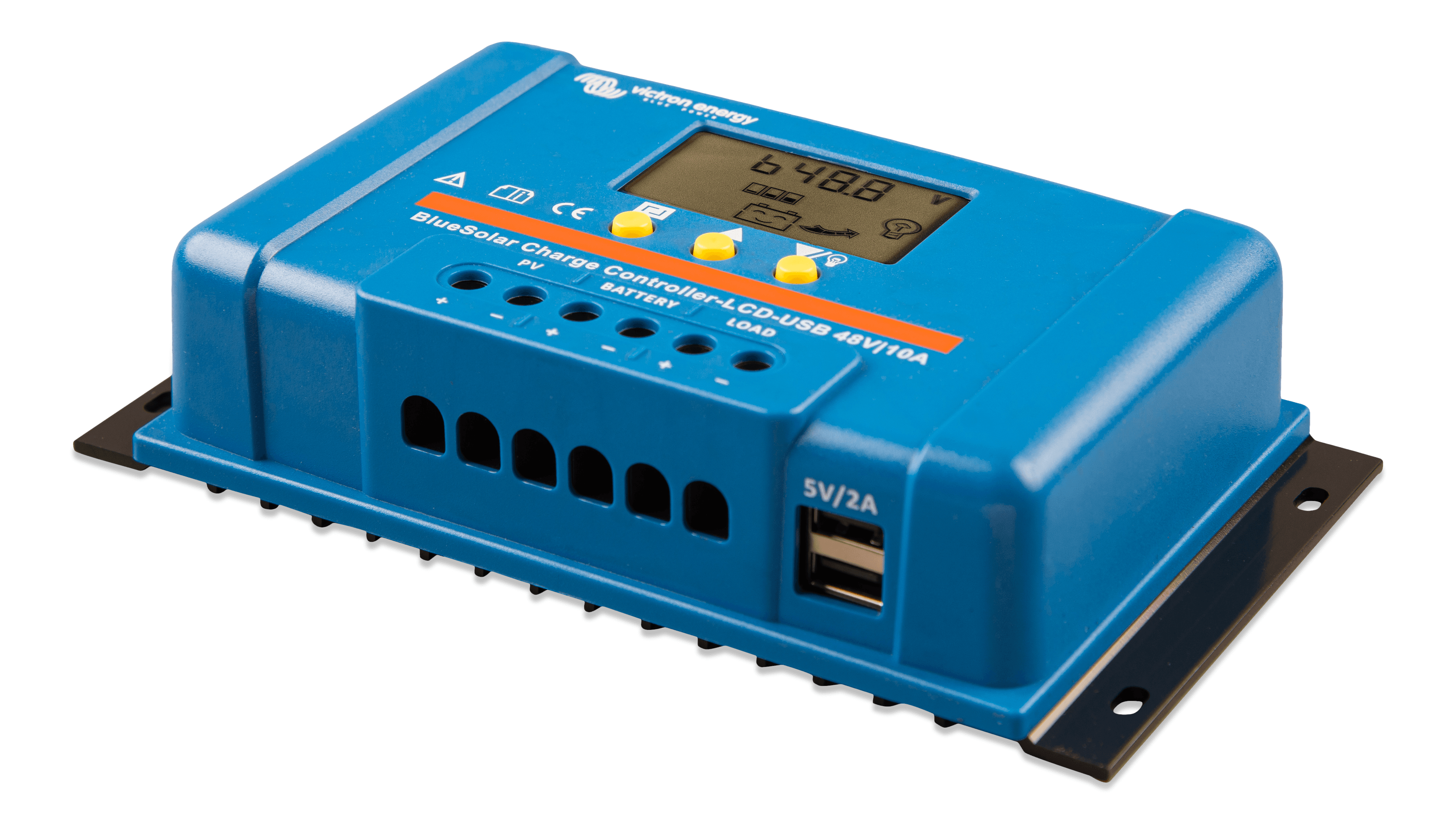 BlueSolar PWM Charge Controller LCD USB 48V-10A (left) thumbnail