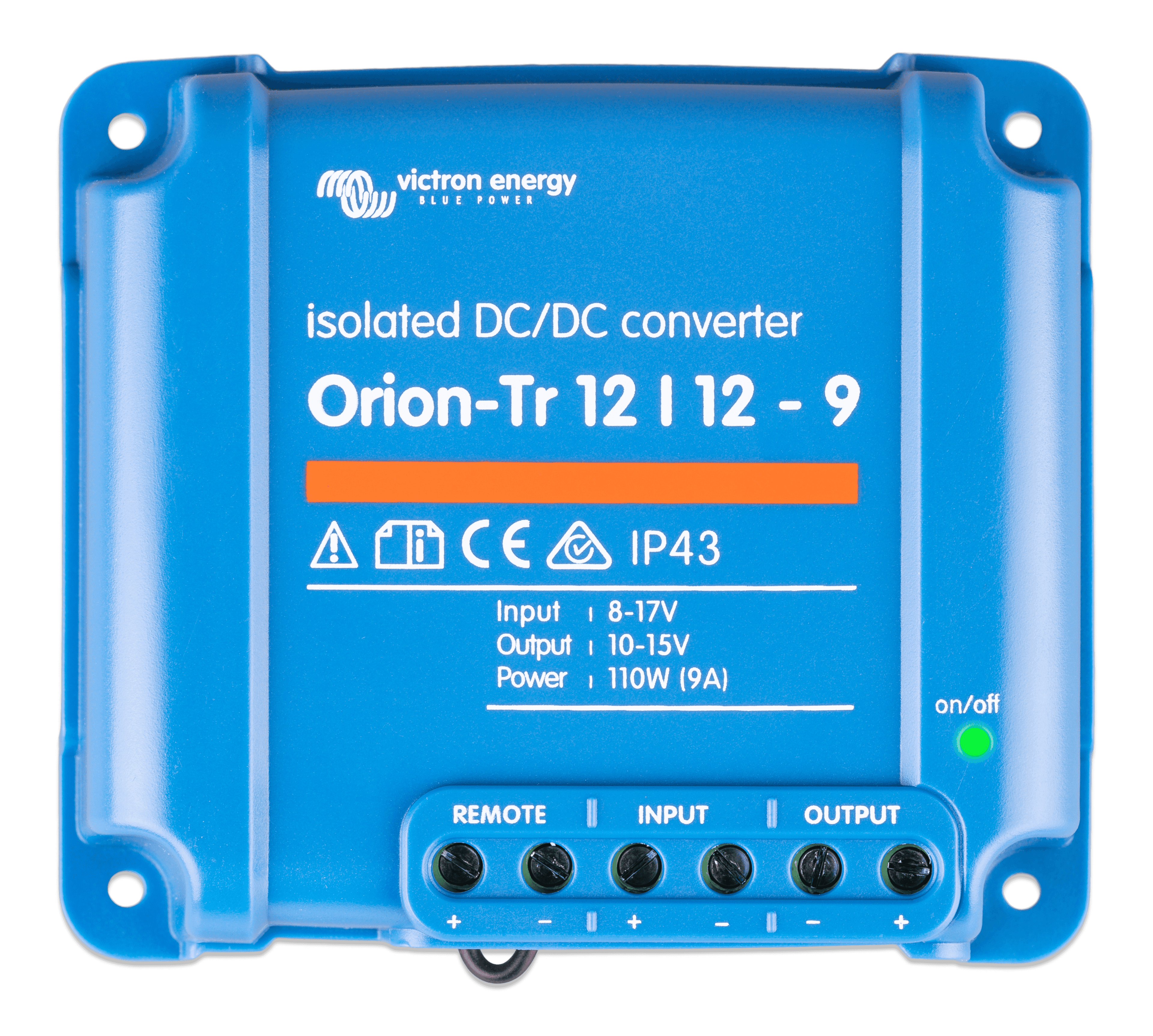 Orion-Tr 12/12-9A (110W) Isolated DC-DC converter (top) thumbnail
